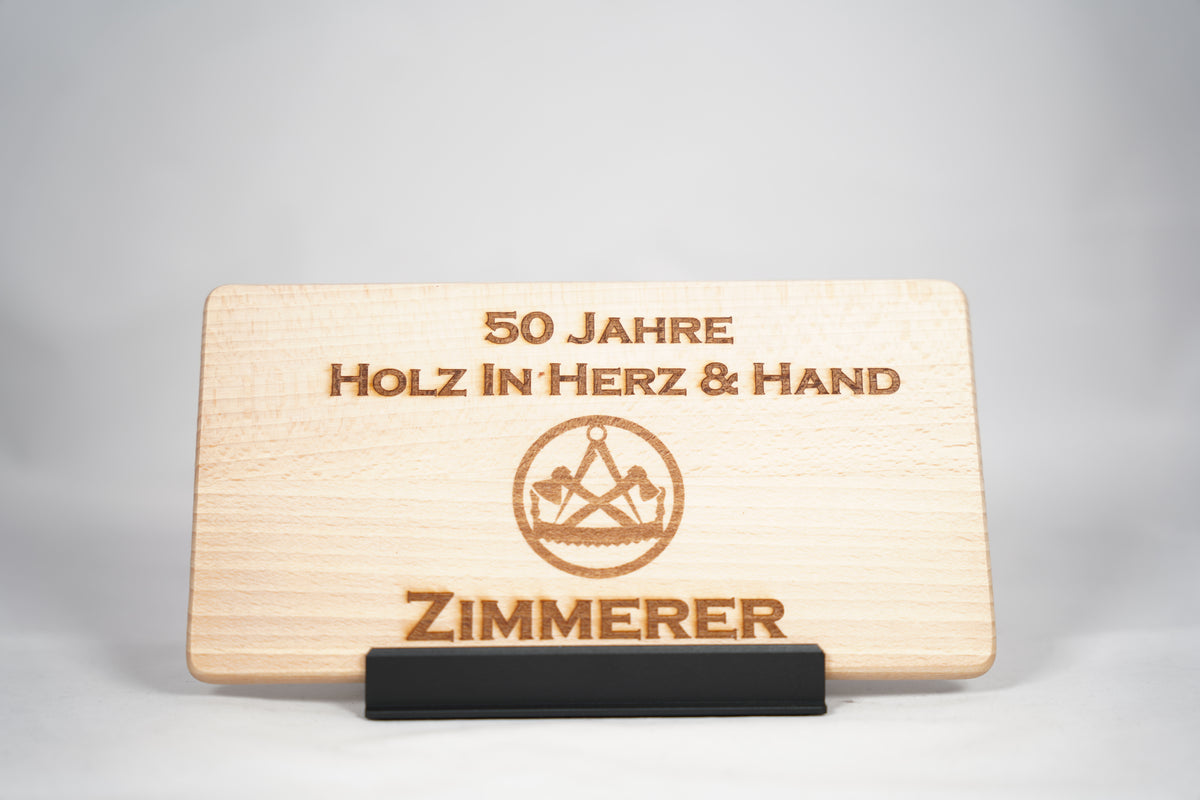 Brotzeit Brett Graviert