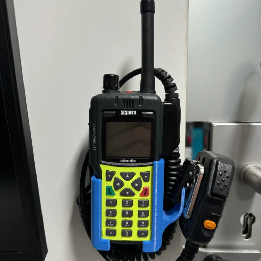 Sepura STP9000 Mikrofonhalterung 3D Druck